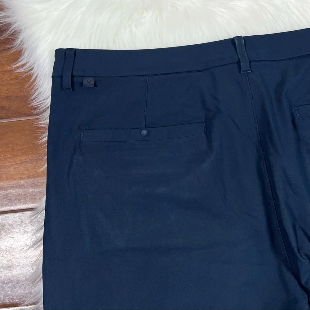 Lululemon Men's Size 40 Navy Blue Commission Slim Pants FLAW‎
